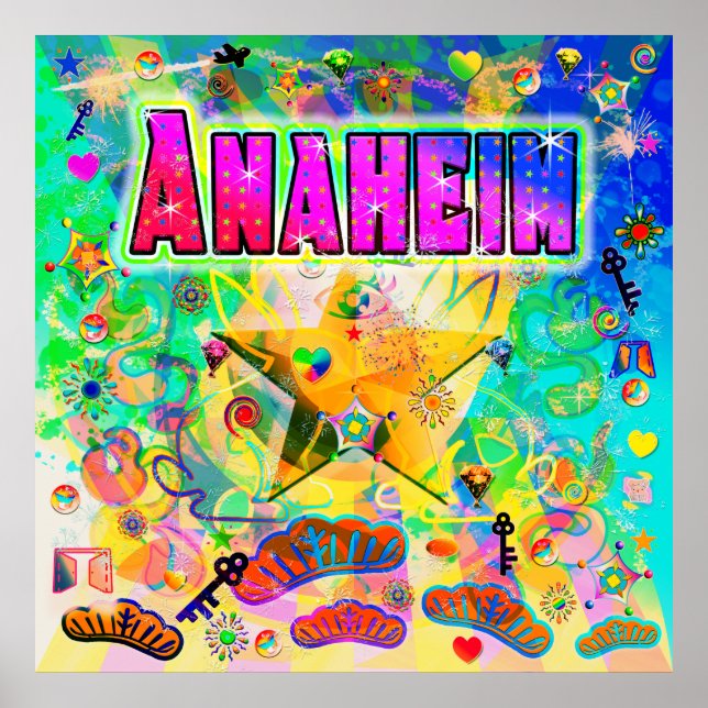Anaheim Epoch Hour Poster (Framsidan)