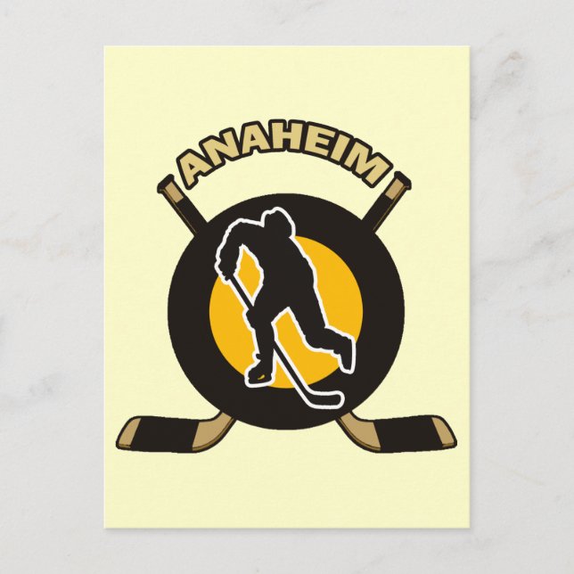 ANAHEIM HOCKEY VYKORT (Framsida)
