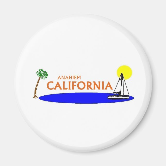 Anaheim, Kalifornien Magnet (Framsidan)