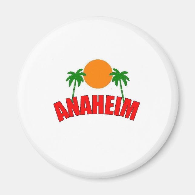 Anaheim, Kalifornien Magnet (Framsidan)