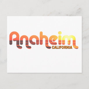 Anaheim, Kalifornien Vykort