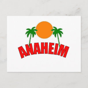Anaheim, Kalifornien Vykort