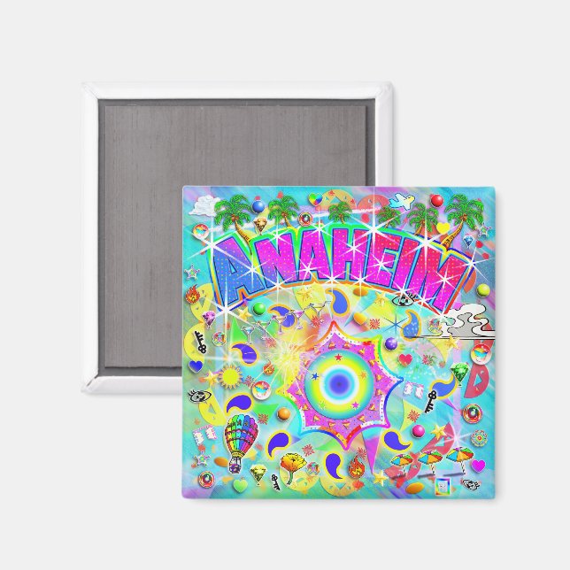 Anaheim Mystic Dansmagnet Magnet (Front/Back)
