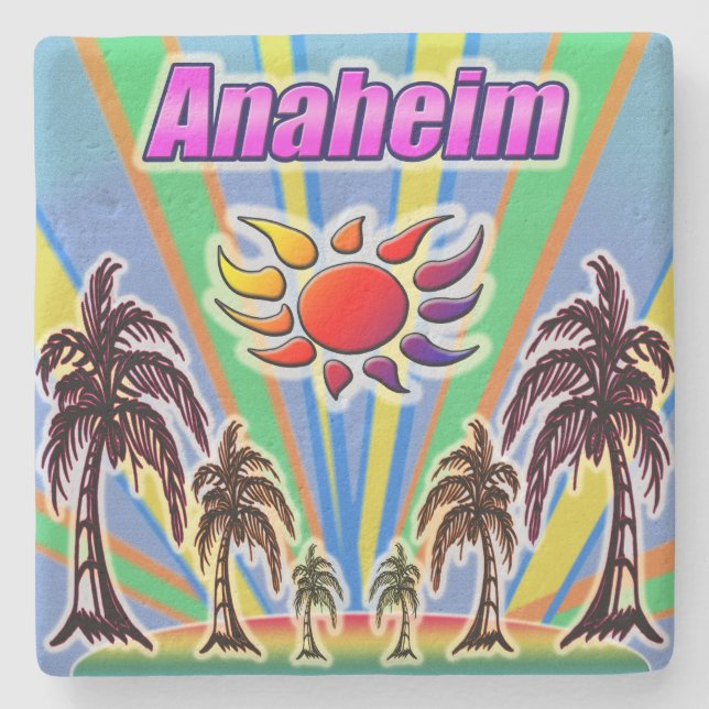 Anaheim Summer Kärlek Underlägg (Framsidan)