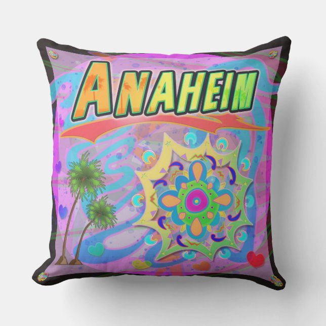 Anaheim True Progress Pillow Kudde (Framsida)