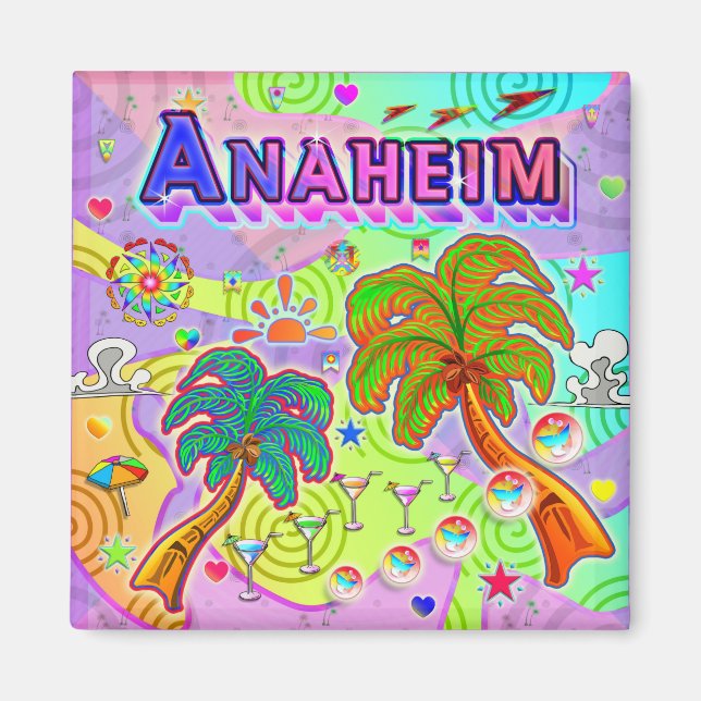 Anaheim Vacation Target Magnet (Framsidan)