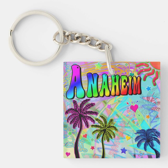 Anaheim Vivid Romantik Keychain (Framsidan)
