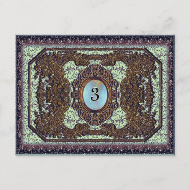 Anahythe Garret Victorian Vykort (Framsida)