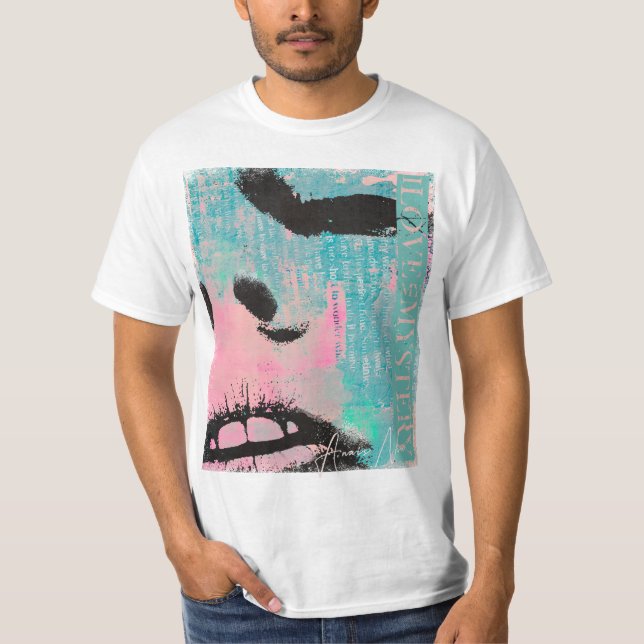 Anais Nin-Love & Mistery T Shirt (Framsida)