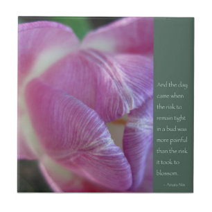 Anais Nin Quote Tile Kakelplatta
