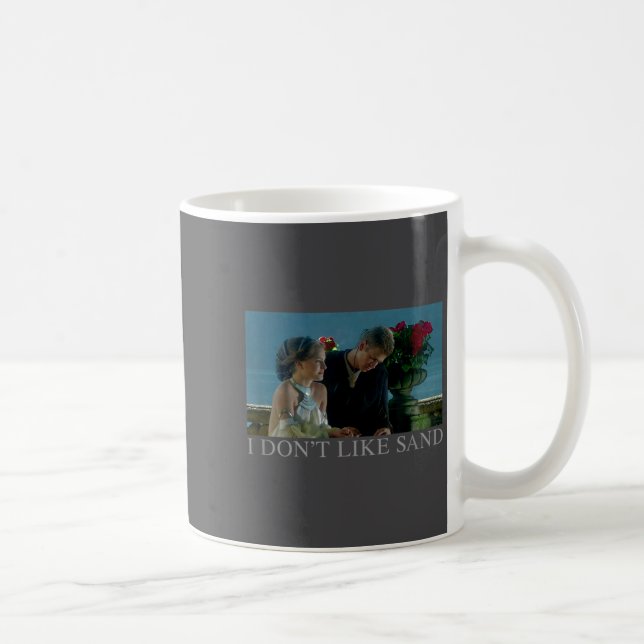Anakin &amp; Padme Movie Ster I Don't Like Sand  Kaffemugg (Höger)