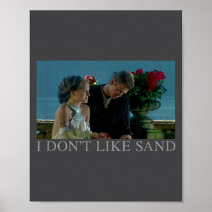 Anakin & Padme Film Ster Jag Gillar Inte Sand Poster