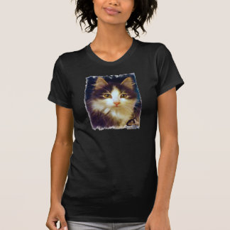 Anakin två lagd benen på ryggen katt, gullig tee