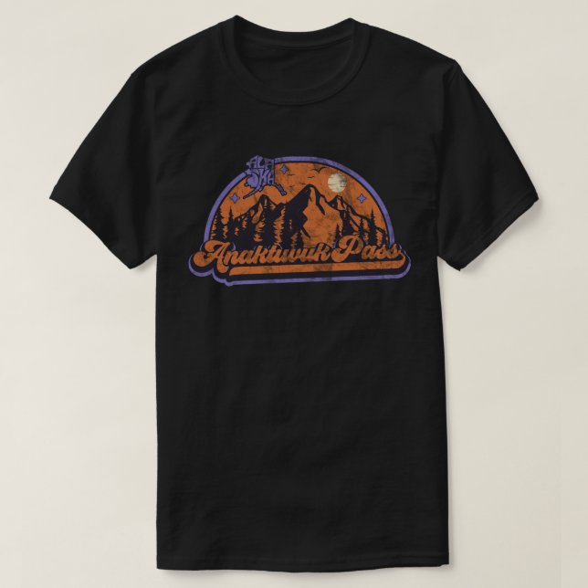 Anaktuvuk Pass, Alaska T Shirt (Design framsida)