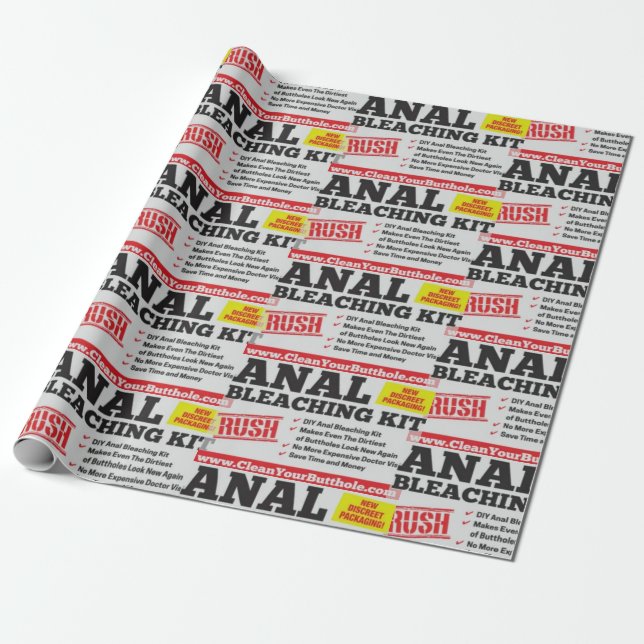 ANAL BLEACHING KIT PRESENTPAPPER (Utrullad)