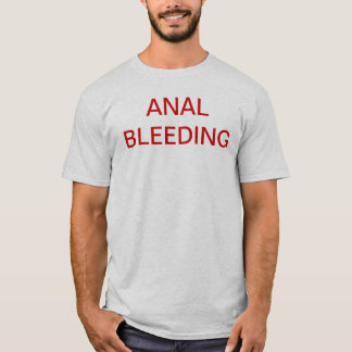 ANAL BLÖDA skjorta T-shirt