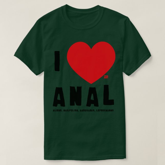 ANAL T SHIRT (Design framsida)