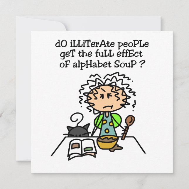 Analfabeter i Humor (Framsida)