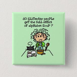 Analfabeter i Humor Knapp