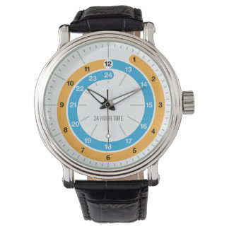 Analog 24 timmars bevakning armbandsur