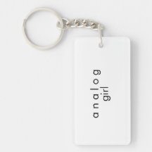 Analog Audio-Nyckelring för nyckelkedja | DUBBLA