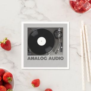 Analog Audio Pappersservett