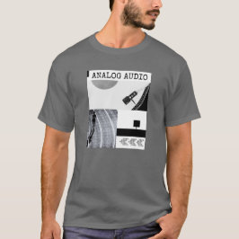 Analog Audio Vinyl Record Player T-Shirt
