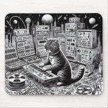 Analog Cat Symphony Mousepad