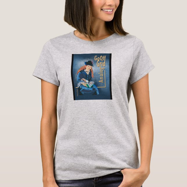 Analog - Gå av rutnätsserie #02 T Shirt (Framsida)