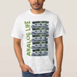 Analog Life Cassette Tape Music Älskare T Shirt