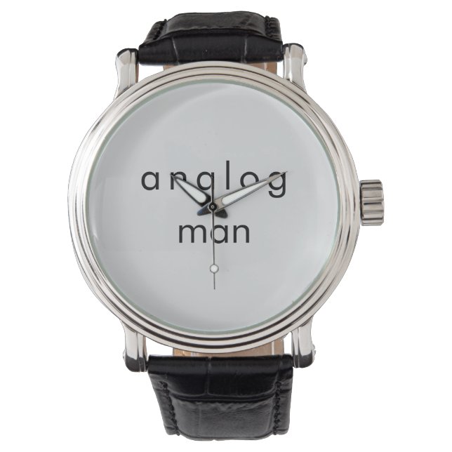 Analog Man Audiophile Armbandsur (Framsida)