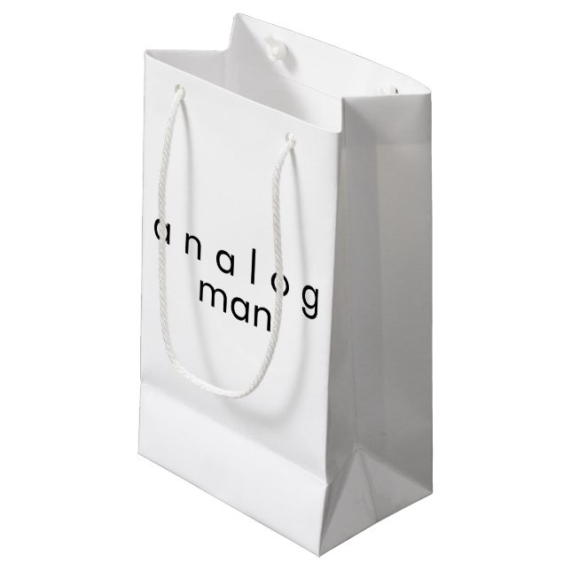 Analog Man White (Framsidan Vinklad)