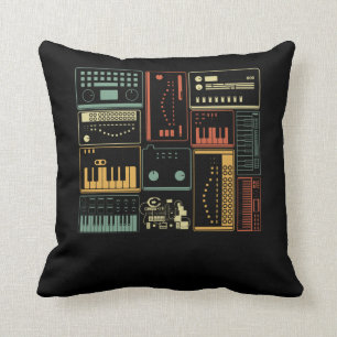 Analog modulär Synthesizer Music Producer Tangent Kudde