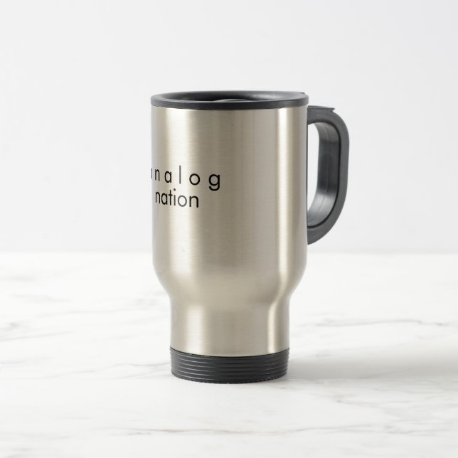 Analog Nation Rostfritt Stål Resemugg (Framsida höger)