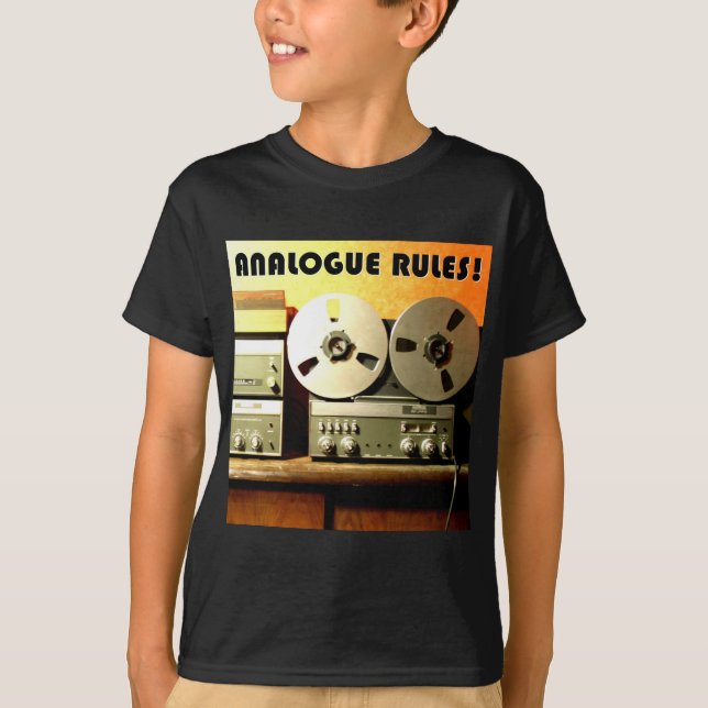 Analog regler tee (Framsida)