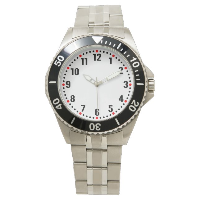 Analog Stil Armbandsur (Framsida)