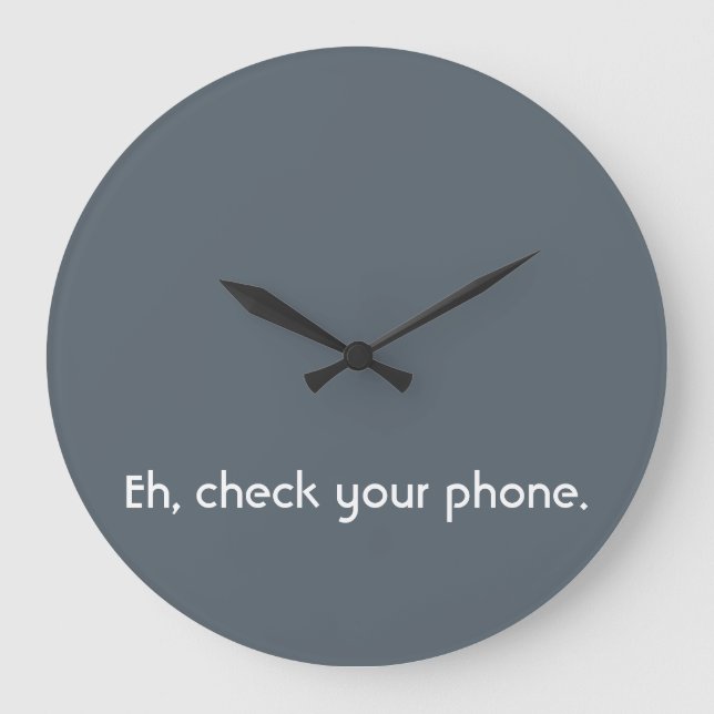 "Analog Struggles" klocka (Framsida)