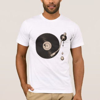 Analog Vinyl Turntable Vibes T Shirt