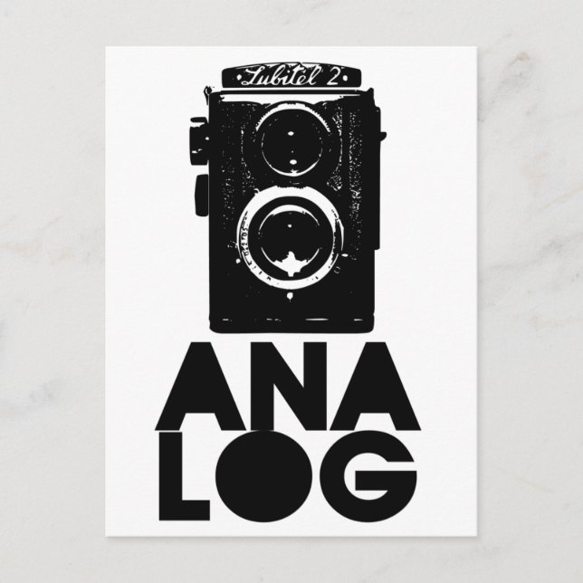 Analog! Vykort (Framsida)