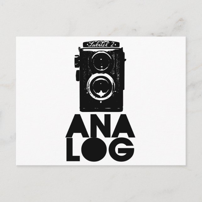 Analog! Vykort (Framsida)