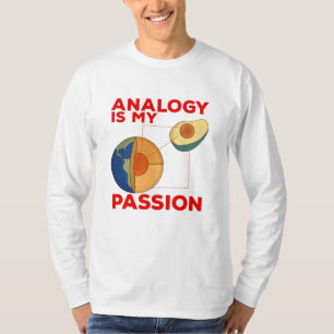 Analogy är min passion t shirt