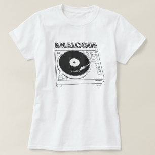 Analoque Nonstop - kall 80-taldesign med T-shirt