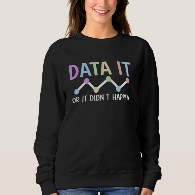 Analys av beteendeanalys för Data It-beteende T Shirt (Framsida)
