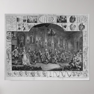Analys av skönhet, pläterar II, 1753 Poster