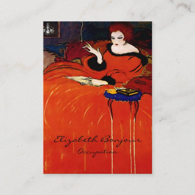 Analysera Affärskortet Min Boykompis ~ Visitkort (Framsida)