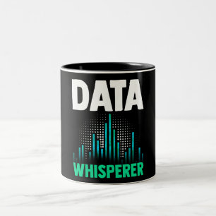 Analytics Talk Data Whisperer Två-Tonad Mugg