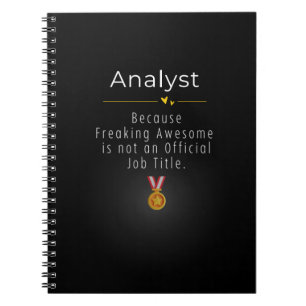 Analytiker Anteckningsbok