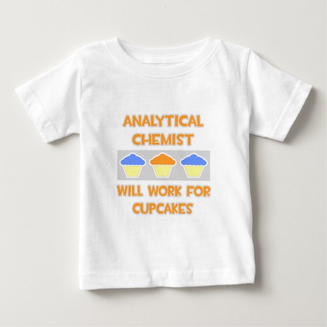 Analytisk kemist ... Arbetar för Muffinsar T Shirt (Framsida)