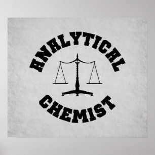 Analytisk kemistisk Poster