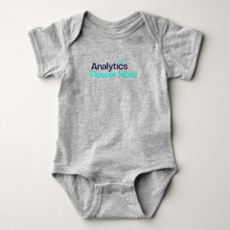 Analytisk Power Hour Baby Jumpdress Baby Bodykosty T Shirt